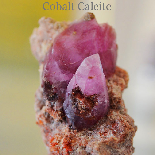 コバルトカルサイト（コバルト方解石）Cobalt Calcite