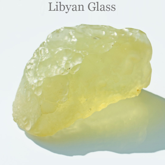 リビアングラス　Libyan Desert Glass