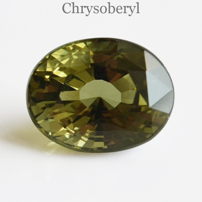 クリソベリル（金緑石）Chrsoberyl
