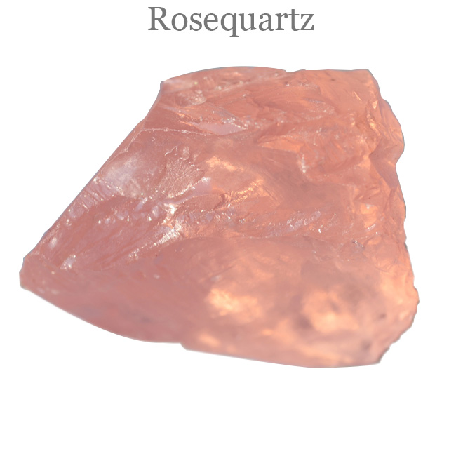 ローズクォーツ（紅水晶）Rose Quartz